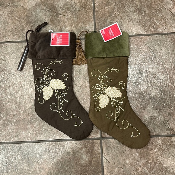 2 Christmas stockings - Picture 1 of 2